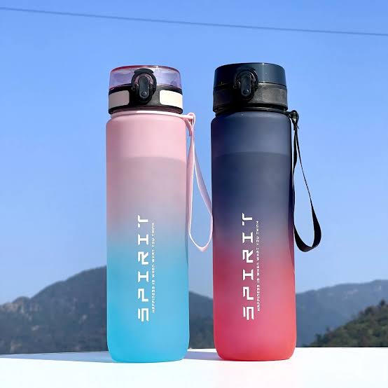 Sporty Motivational Water Bottle 750ml