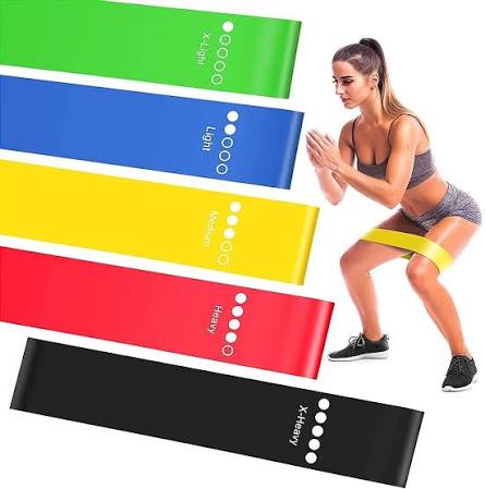 Sports Resistance Loop Bands Set (5 Level)